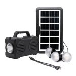 Sistem iluminare GD3000A, 3 becuri, boxa BT, radio - ShopSee - Magazin online