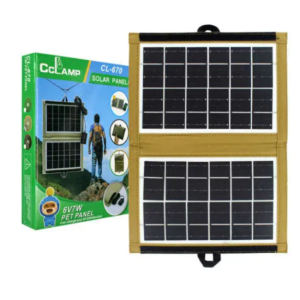 Panou solar CCLamp CL670, portabil, 7W - ShopSee - Magazin online