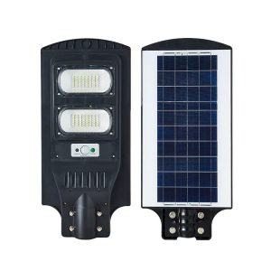 Lampa stradala, solara, cu telecomanda si suport prindere, 60W - ShopSee - Magazin online