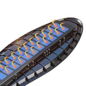 Lampa solara cu senzor de miscare, telecomanda, 100W - ShopSee - Magazin online
