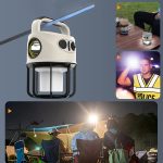 Lanterna multifunctionala CH22025, USB, 10W - ShopSee - Magazin online