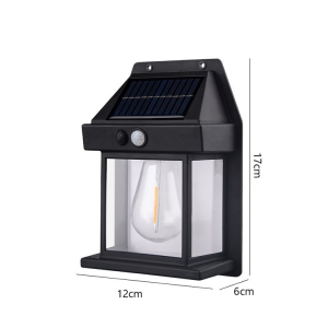 Lampa solara perete LED JF888, senzor miscare, 40W - ShopSee - Magazin online