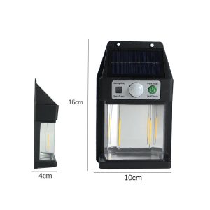 Lampa solara perete, 2 LED, senzor miscare, 50W, 1+1 gratis - ShopSee - Magazin online