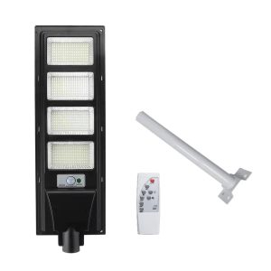 Lampa solara, telecomanda si suport prindere, 600W, 1672LED - ShopSee - Magazin online