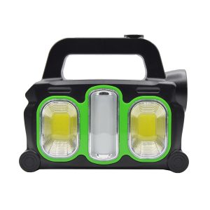 Lanterna de mana, panou solar, USB, 10W, HB6168 - ShopSee - Magazin online