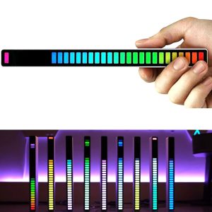 Bara LED RGB cu activare sonora, 32 LED, USB, D08 - ShopSee - Magazin online