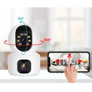 Camera dubla de supraveghere SX626, HD, WIFI, audio bidirectional - ShopSee - Magazin online