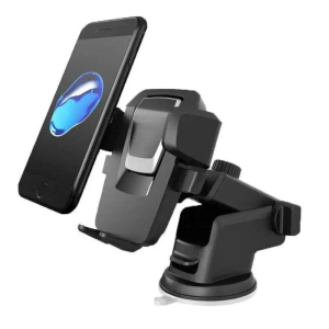 Suport auto pentru telefon B444, rotire 360, telescopic, antisoc - ShopSee - Magazin online