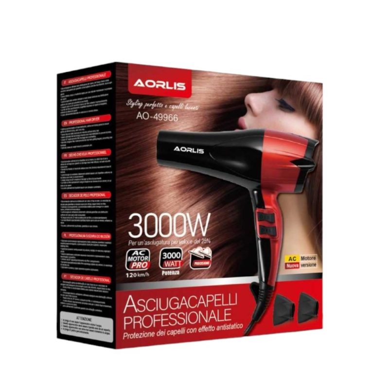 Uscator de par AO49966, 3000W, aer cald/rece, 2 intensitati, 220V - ShopSee - Magazin online