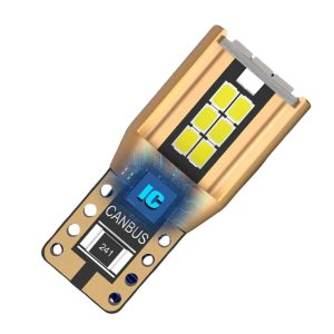 Set 2 becuri auto LED 18SMD, T10 W5W, canbus, 6000K, 12V, 1000lm - ShopSee - Magazin online