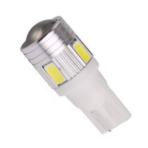 Set 2 x becuri auto LED, T10, 6 SMD, 5W, canbus, alb - ShopSee - Magazin online