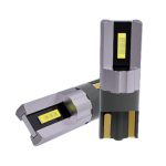 Set 2 becuri auto LED T10 W5W 2SMD, canbus, 800lm/set, 6000K, 12V - ShopSee - Magazin online