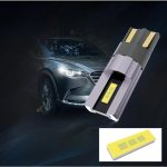 Set 2 becuri auto LED T10 W5W 2SMD, canbus, 800lm/set, 6000K, 12V - ShopSee - Magazin online