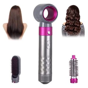Perie multifunctionala 3 in 1, uscare/ondulare/indreptare, 220V - ShopSee - Magazin online