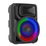 Boxa portabila cu microfon ZQS8147, 45W PMPO, BT/FM/USB/AUX, RGB - ShopSee - Magazin online