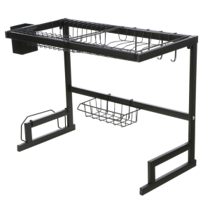 Suport uscare vesela A18, multifunctional, 65 cm, negru - ShopSee - Magazin online
