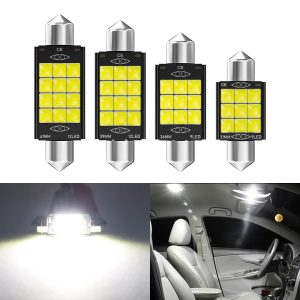 Set 2 x Becuri auto LED, 10W/set, 9/12 LED SMD, canbus - ShopSee - Magazin online