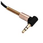 Cablu audio cu conectori QT201, 1m, mufa jack, 3.5mm - ShopSee - Magazin online