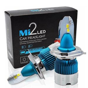 Set 2 becuri auto Mi2LED H4, doua faze, 50W/set, 12/24V, 6000K - ShopSee - Magazin online