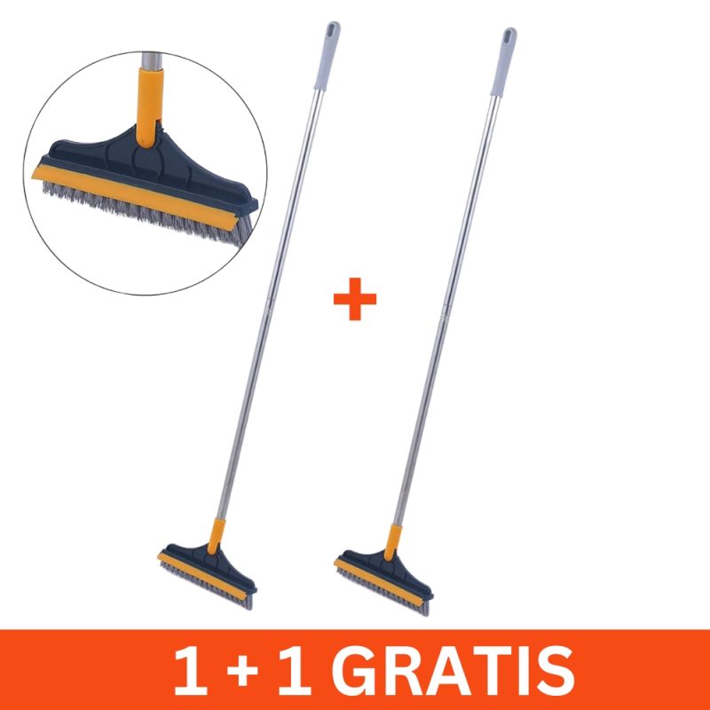 Perie pentru suprafete/pardoseli, maner lung, 103cm, 1+1 gratis - ShopSee - Magazin online