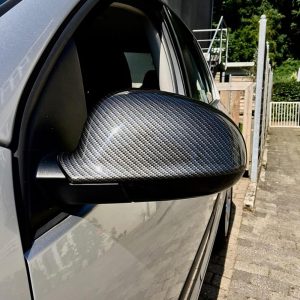 Set 2 capace oglinzi Volkswagen/Skoda/Seat, fibra de carbon - ShopSee - Magazin online