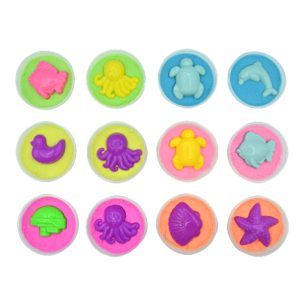 Set 12 x rezerve nisip kinetic, 12 forme modelaj, 1+1 gratis - ShopSee - Magazin online