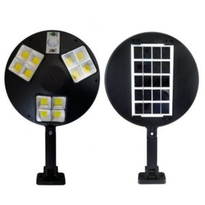 Lampa LED 12COB, panou solar D218, 500W, suport, 2400mAh, senzor - ShopSee - Magazin online