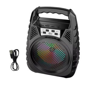 Boxa portabila ZQS6148, 30W PMPO, BT/FM/USB, LED, 1500mAh - ShopSee - Magazin online