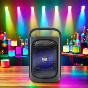 Boxa portabila ZQS1330, 15W PMPO, BT/FM/USB/SD, LED RGB, 1200mAh - ShopSee - Magazin online