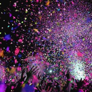 Set 2 x turn confetti multicolor, petrecere, 50cm, 1+1 gratis - ShopSee - Magazin online