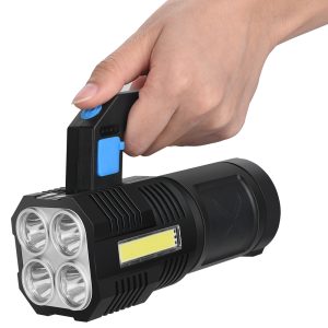 Lanterna de mana, reincarcabila, Powerbank, 15W - ShopSee - Magazin online