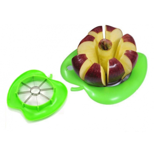 Dispozitiv pentru feliat mere, 6 felii, verde - ShopSee - Magazin online