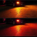Set 2 becuri auto 1157 BAY15D, 2 faze, lumina rosie, P21/5W, 12V - ShopSee - Magazin online