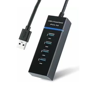Hub 4 port USB 3.0, Q303, LED - ShopSee - Magazin online