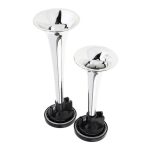Set claxon cu 2 goarne si compresor, 12V - ShopSee - Magazin online