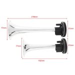 Set claxon cu 2 goarne si compresor, 12V - ShopSee - Magazin online