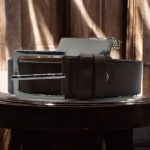 Set portofel si curea din piele naturala, bratara, cutie cadou - ShopSee - Magazin online