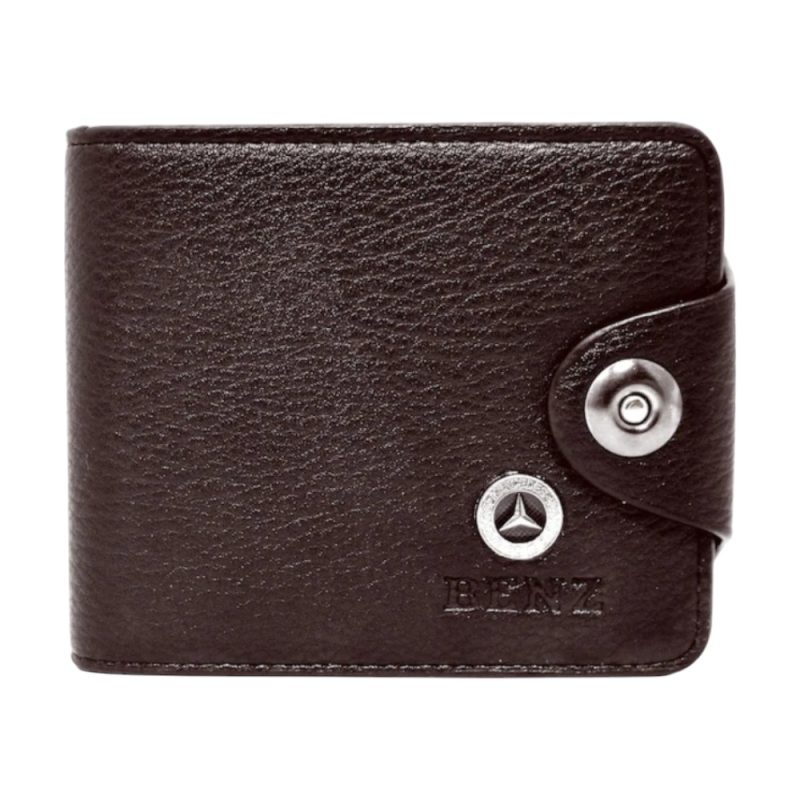 Set curea piele, portofel, husa chei, sigla Mercedes, negru/maro - ShopSee - Magazin online