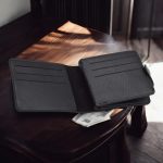 Set curea piele, portofel, husa chei, sigla Mercedes, negru/maro - ShopSee - Magazin online