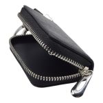 Set curea piele, portofel, husa chei, sigla Mercedes, negru/maro - ShopSee - Magazin online