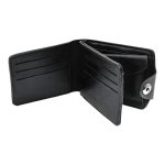 Set curea piele, portofel, husa chei, sigla Mercedes, negru/maro - ShopSee - Magazin online