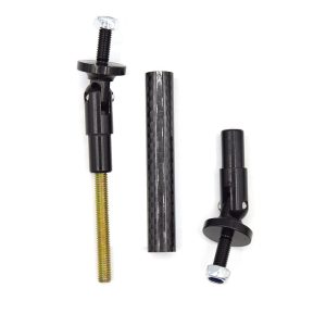 Set 2 x tije sustinere prelungire bara, carbon - ShopSee - Magazin online