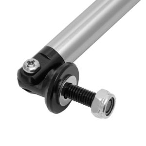 Set 2 x tije sustinere prelungire bara, argintiu, 140mm - ShopSee - Magazin online