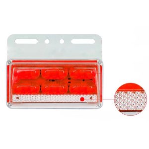 Set 6 x lampa laterala LED, gabarit, pentru camion, 24V - ShopSee - Magazin online