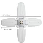 Lampa LED pliabila, 4 brate, E26/E27, 60W - ShopSee - Magazin online