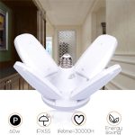 Lampa LED pliabila, 4 brate, E26/E27, 60W - ShopSee - Magazin online