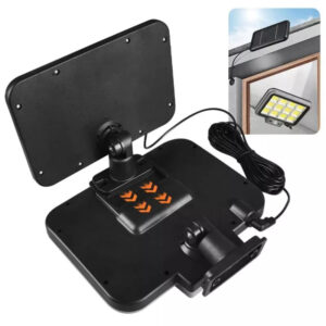 Lampa LED cu panou solar, telecomanda, 60W, senzor - ShopSee - Magazin online