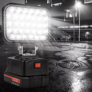 Lampa de lucru, baterie li-ion 48V, 57LED, 120W, rotativa - ShopSee - Magazin online