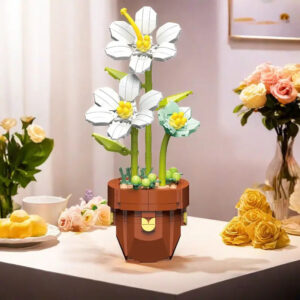 Set de constructie Ghiveci cu flori, 393 piese - ShopSee - Magazin online