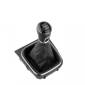 Manson cu nuca schimbator cu inel cromat VW Golf V, VI, 6 viteze - ShopSee - Magazin online